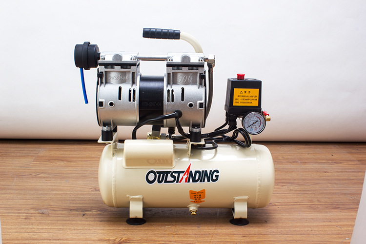 Máy nén khí có dầu, bình hơi mini dung tích 30L, 550w bắn đinh, bơm xe, xịt bụi, phun sơn - kèm bộ phụ kiện - 100% dây đồng