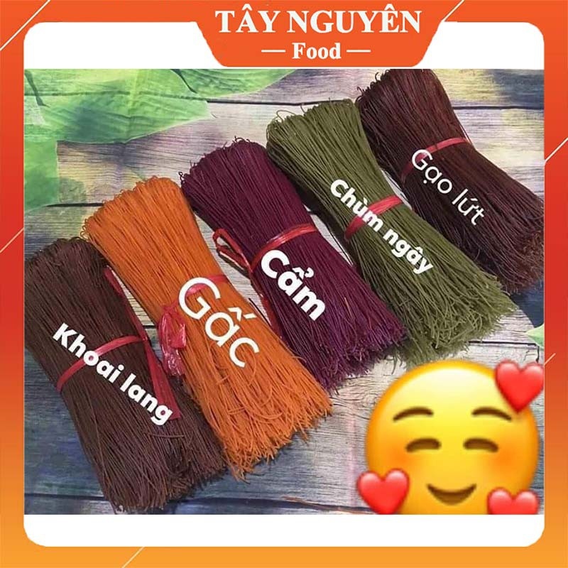 [Mã 33FMCGSALE giảm 8 đơn 500K] BÚN GẠO NGŨ SẮC - 1KG - EAT CLEAN