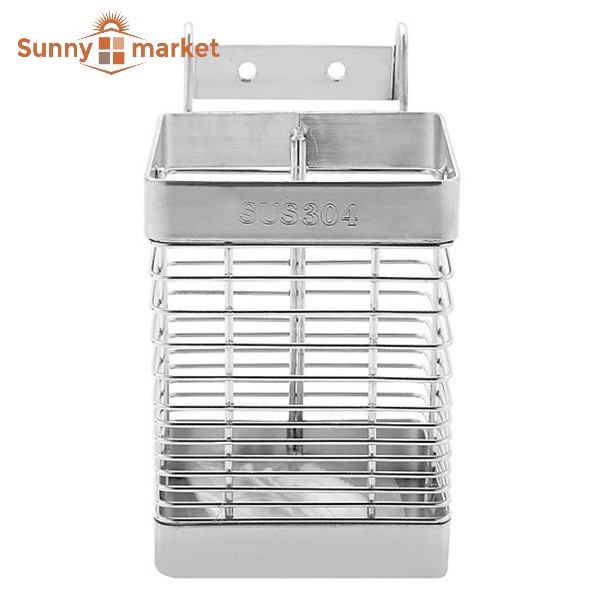 Ống đũa đơn inox sus 304 cao cấp kệ để đũa 1 ngăn
