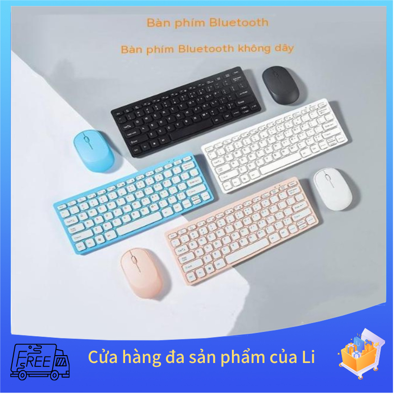 Bàn phím không dây 2.4G 78 phím, Bàn phím USB mini - Bàn phím không dây đẹp và bền với giao diện USB với pin sạc