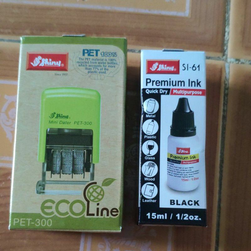 Combo dấu shiny pte -300 đóng bao bì
