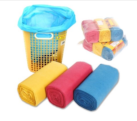 Túi đựng rác màu đen và loại nhiều màu size tiểu size trung size đại - combo 3 cuộn