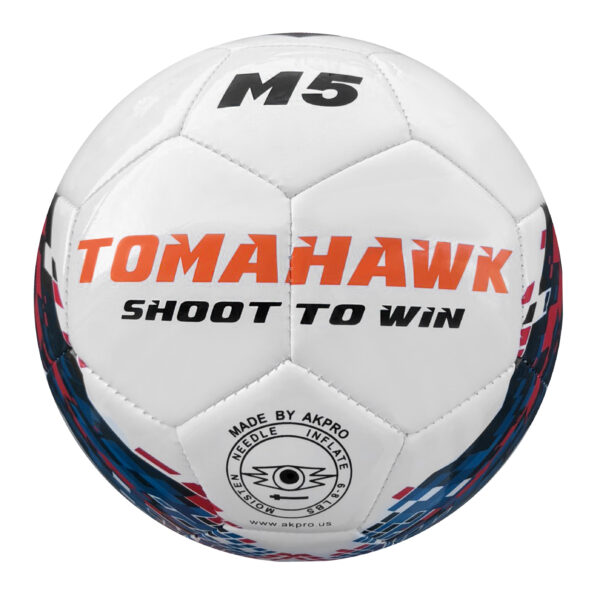 Quả bóng đá, quả banh akpro tomahawk size số 5 - dungcusport tặng lưới đựng bóng + kim bơm