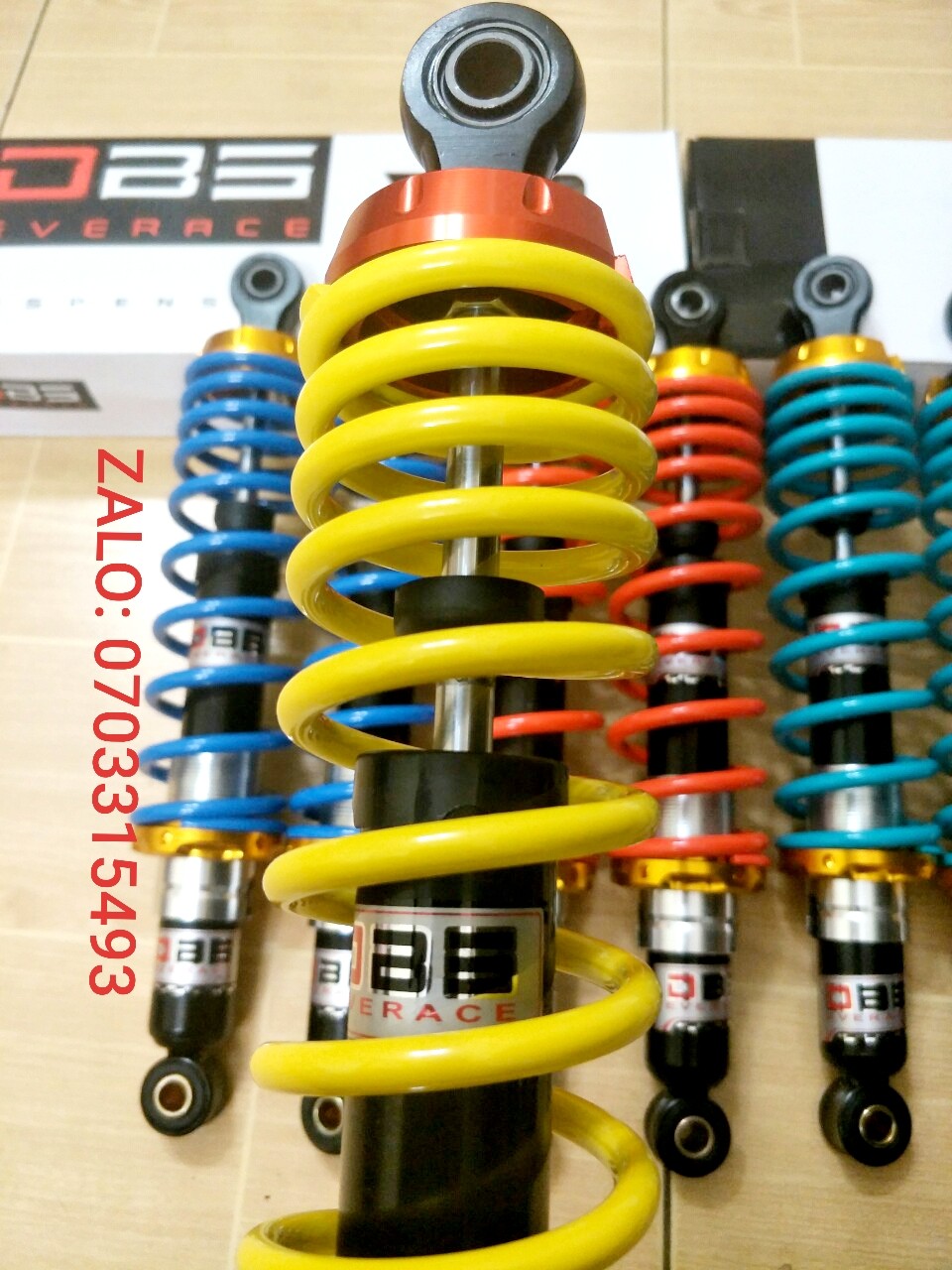 Cặp phuột sau dbr gắn xe wave dream và các dòng xe máy khác