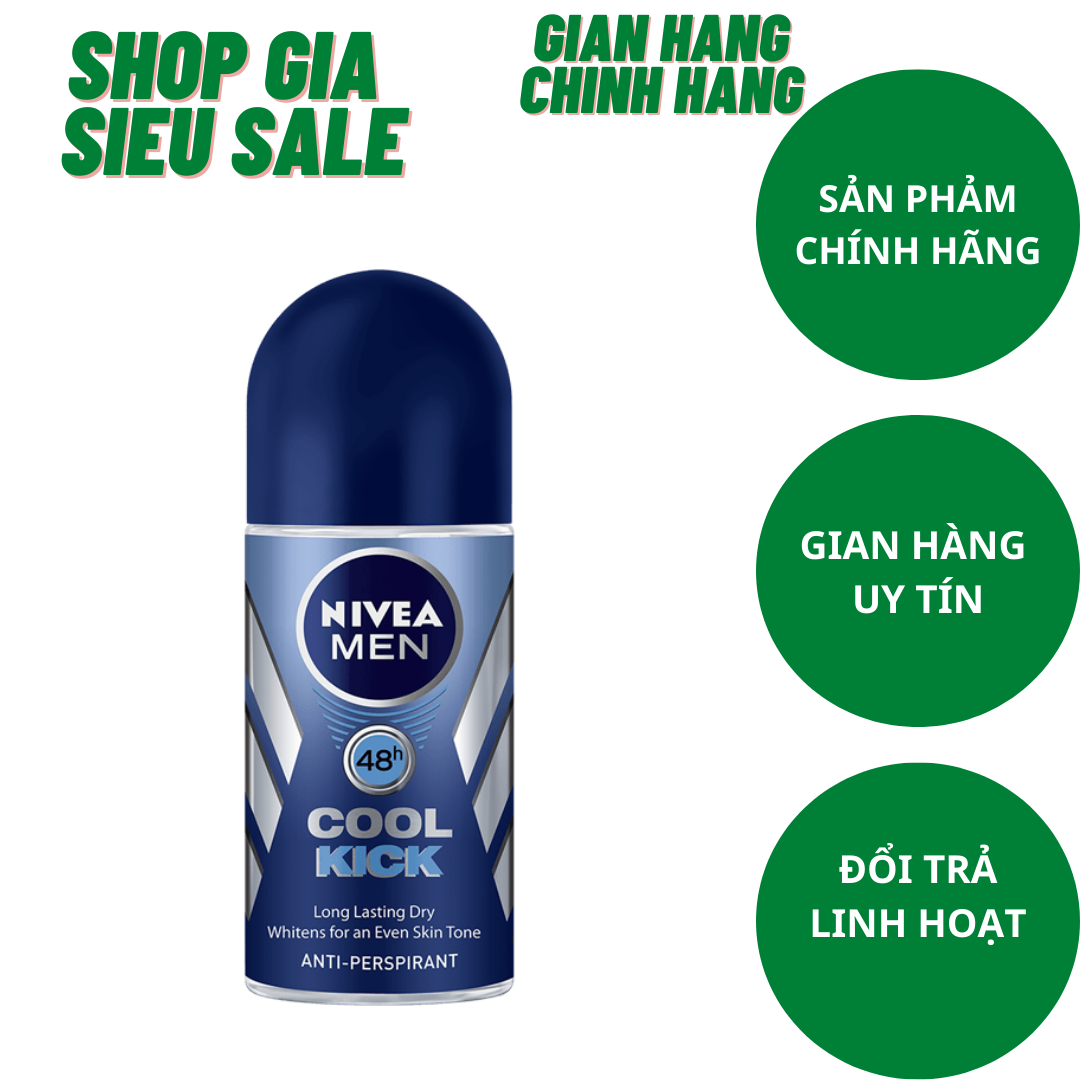 Lăn ngăn mùi nivea men mát lạnh 50ml