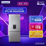 [Trả góp 0%] Tủ lạnh Panasonic Inverter Ngăn đông mềm diệt khuẩn 377L NR-BX421GUS9 - Bảo Hành 2 Năm