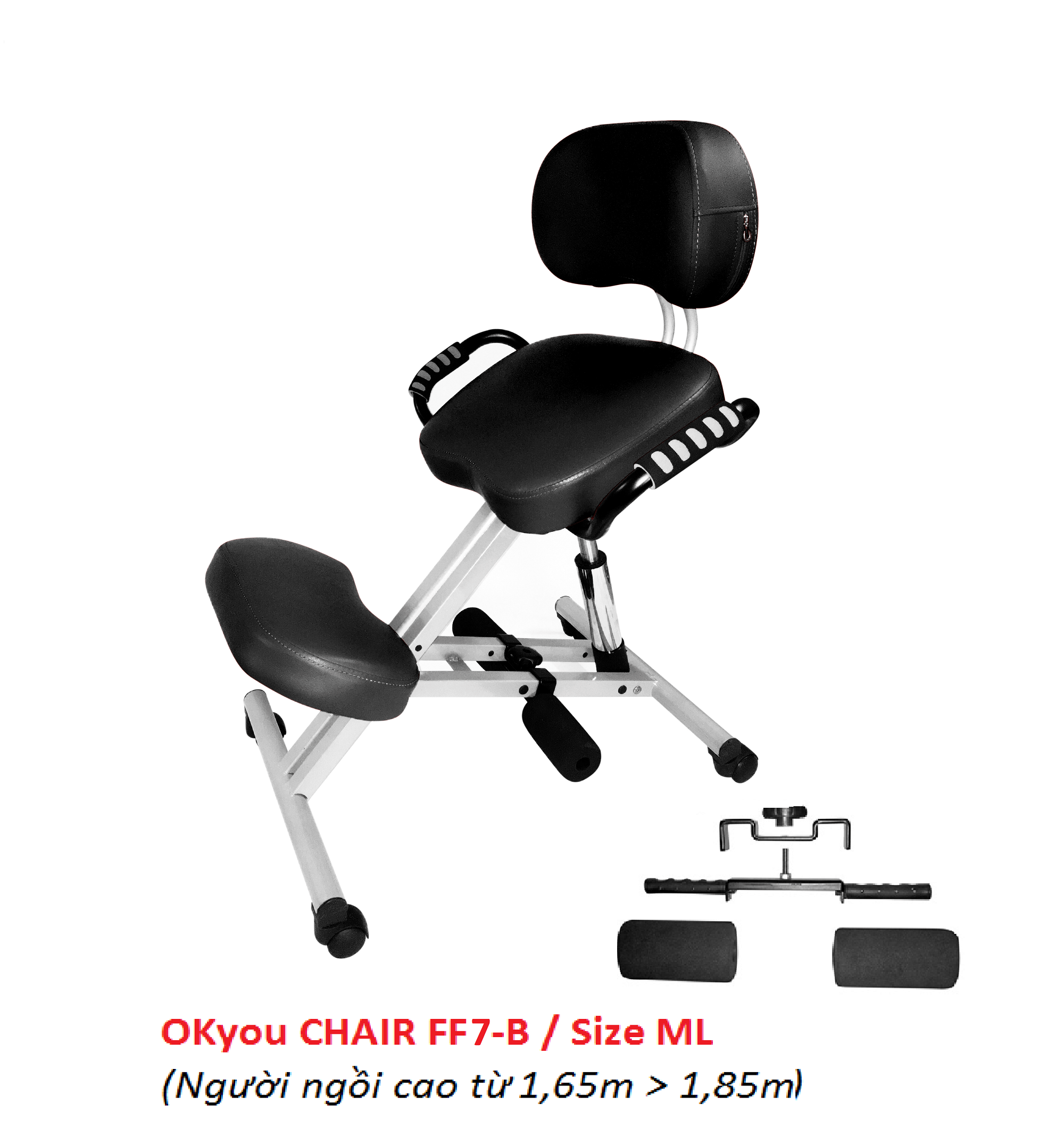 [Trả góp 0%] Ghế OKyou FF7 - B (size ML)