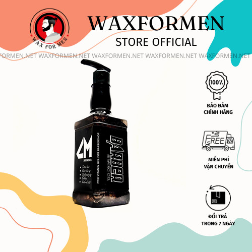 Gel cạo râu - cạo trọc - cạo viền clean master new 500ml - wax for men - không mùi, dễ vệ sinh sau cạo không để lại mùi