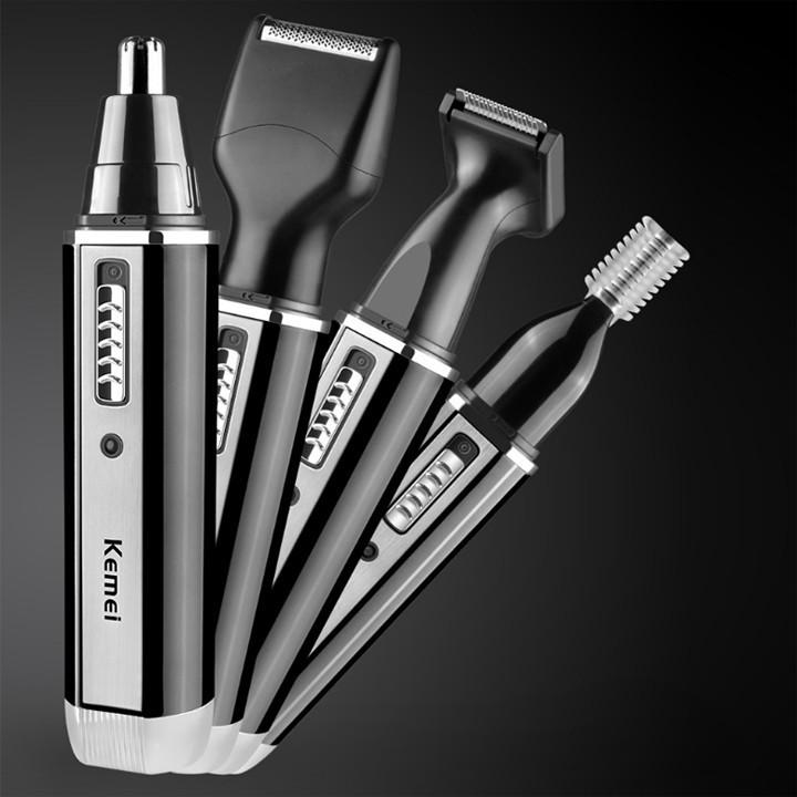 Máy tỉa lông mũi KM-6630 - Sạc điện, hàng cao cấp-Máy tỉa lông mũi-Máy cắt tỉa lông mũi thế hệ 2019- BẢO HÀNH 1 ĐỔI 1