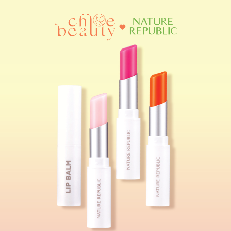Son môi dưỡng màu nature republic moist angel lip balm 3.3g