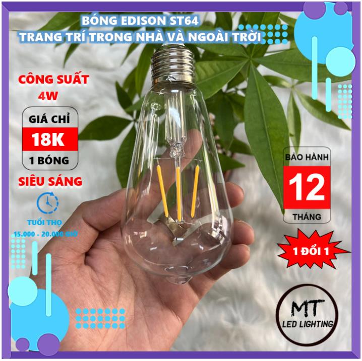 Đèn led edison st64