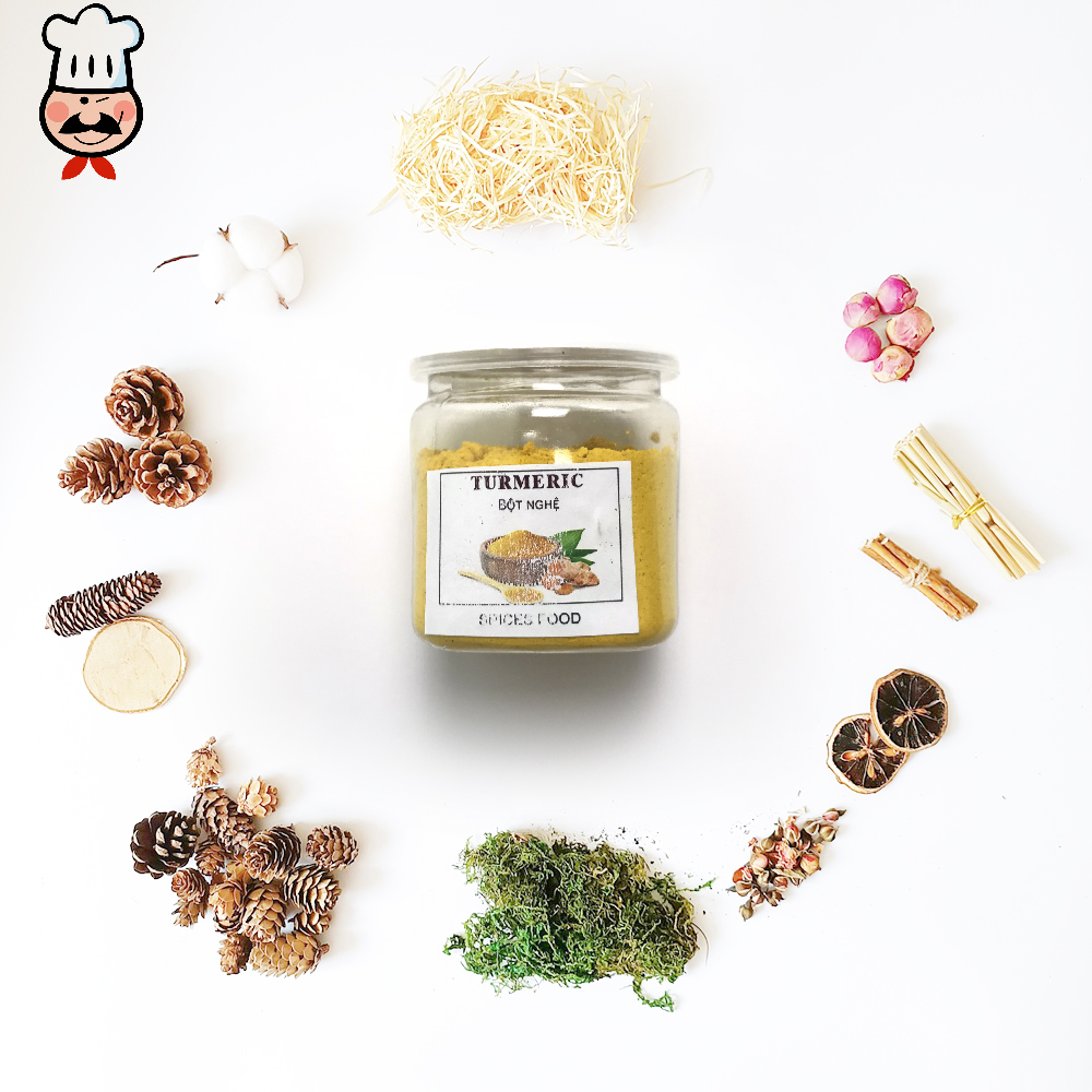 Turmeric powder - Bột nghệ thực phẩm ướp thịt cà ri