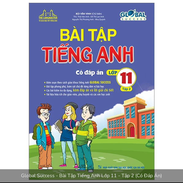 Global Success - Bài Tập Tiếng Anh Lớp 11 - Tập 2 (Có Đáp Án)