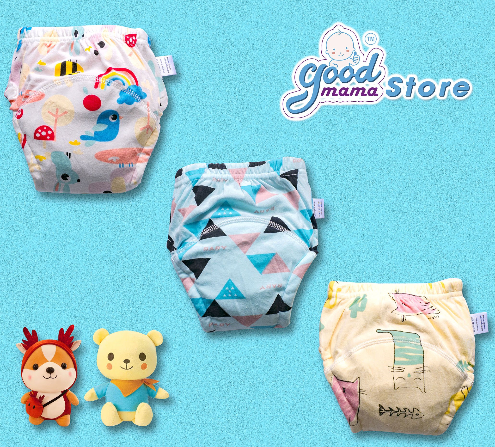 03 -QUẦN BỎ BỈM  GOODMAMA - BÉ TRAI