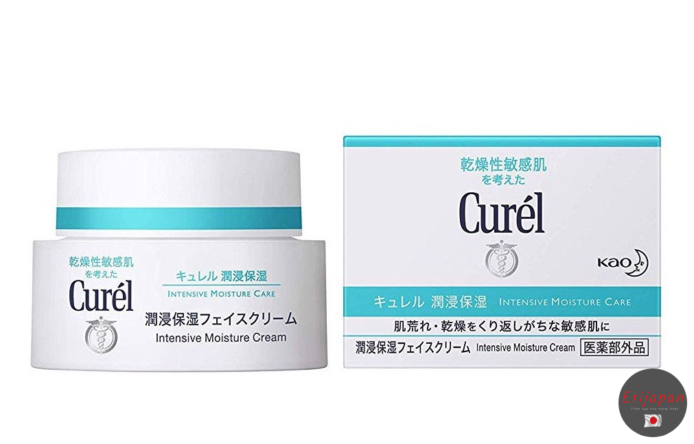 Kem dưỡng da cấp ẩm chuyên sâu trắng da đẹp da curel intensive moisture care cream 40g/70g