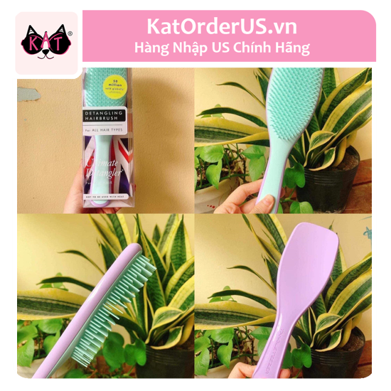 Lược gỡ rối Tangle Teezer The Ultimate Detangling Hairbrush Mint Lilac