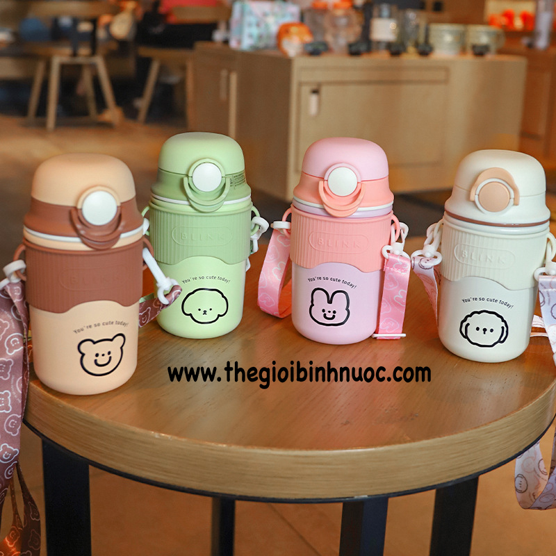 Bình giữ nhiệt nút bật 500ml b496