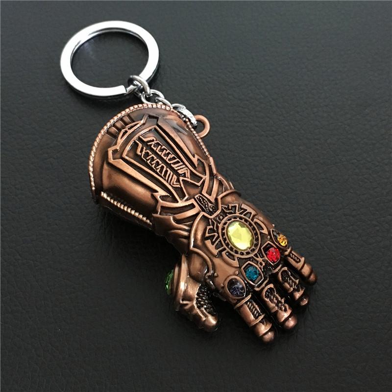 Móc khóa găng tay vô hạn thanos