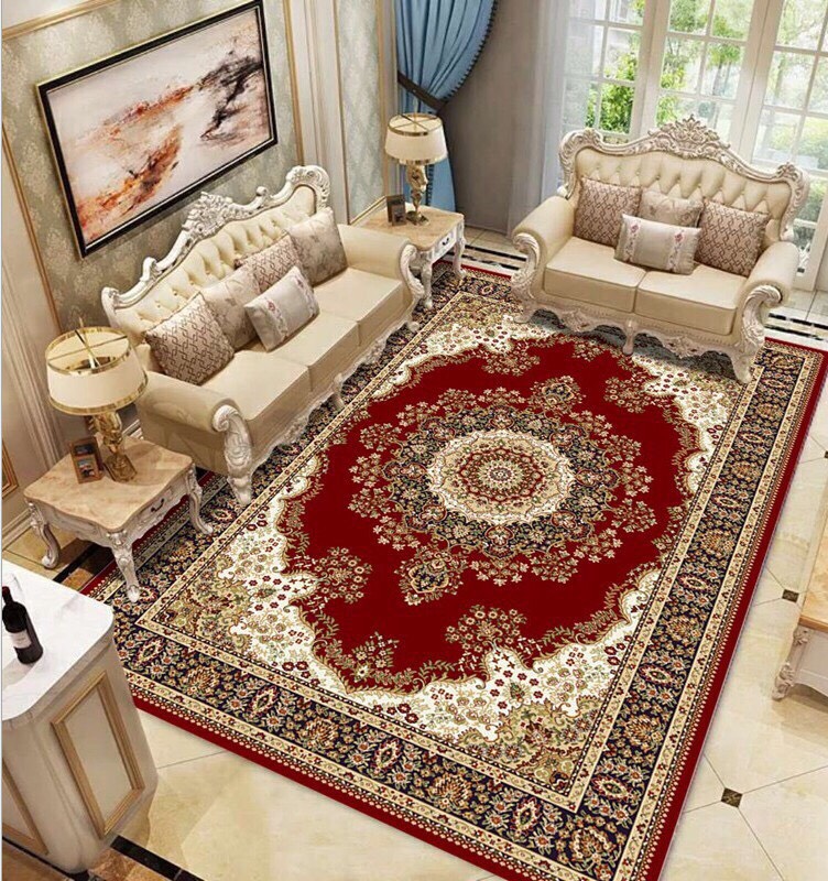 Thảm bali trải sàn thảm trải sàn khổ rộng 1m6-2m3 hoạ tiết sang trọng-trang trí nhà cửa- chống trơn trượt