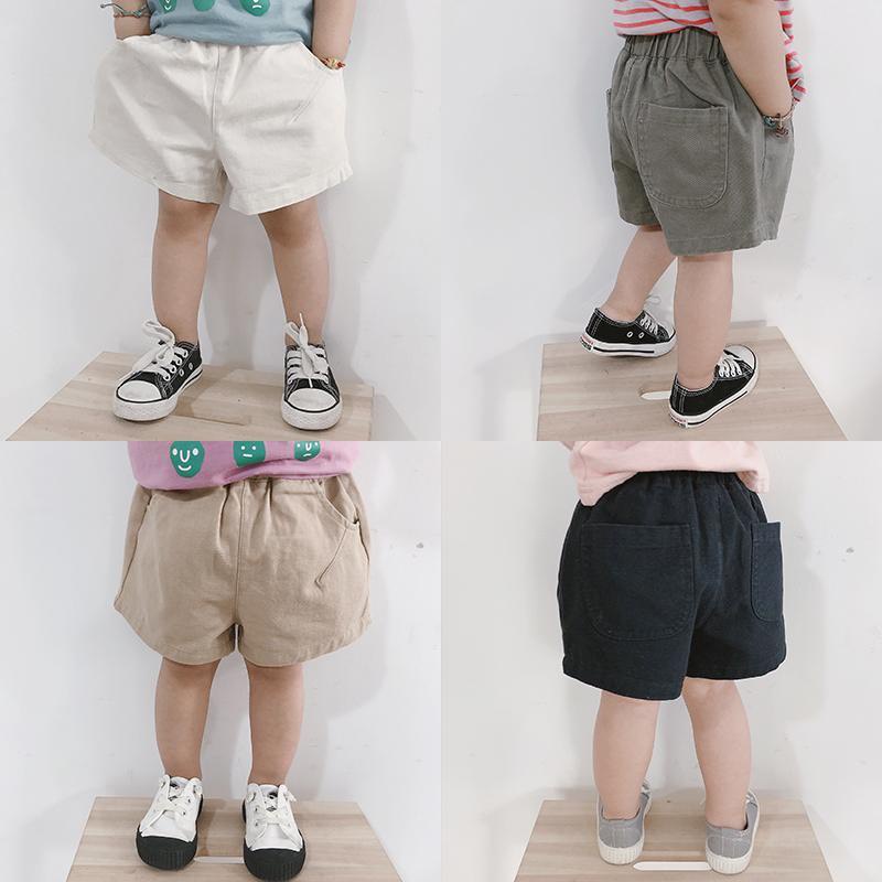 Quần lửng kaki 4 túi bé trai bé gái 8-20kg chất kaki mềm co dãn cực đẹp
