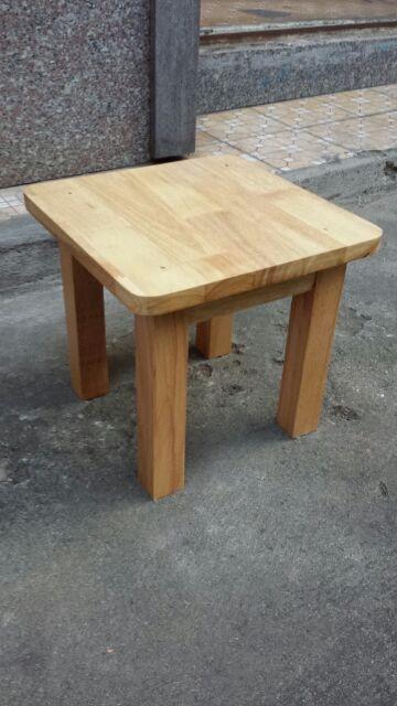 [HCM]Ghế cafe bằng gỗ mặt vuông cạnh 28cm