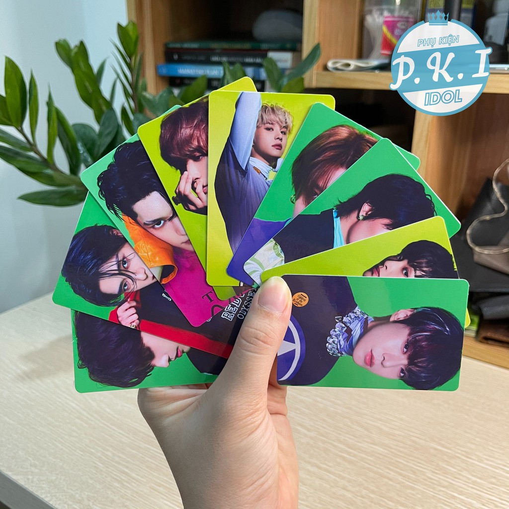 Bộ Card Thẻ NCT - Ảnh NCT 127 Trong Album Sticker Ép Lụa Bo Góc Siêu Hót