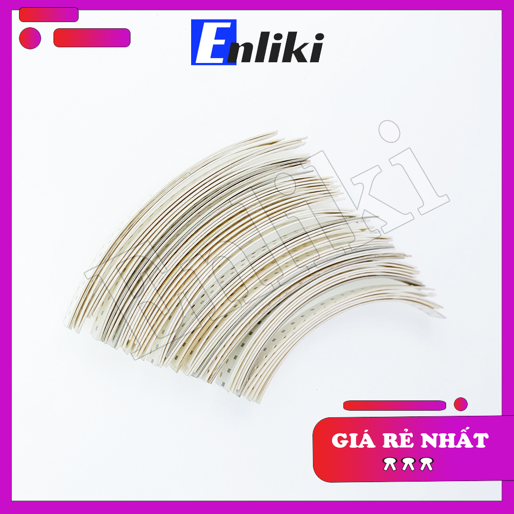 COMBO 50 loại điện trở dán SMD 0603 1% (1000 chiếc)