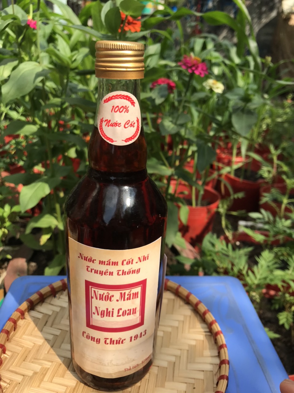 Chai 525gr Nước Mắm Nhĩ ( Loại Hảo Hạng ) Thơm Ngon nhà làm [ Mua 2 tăng 1 Mắm Nêm ]