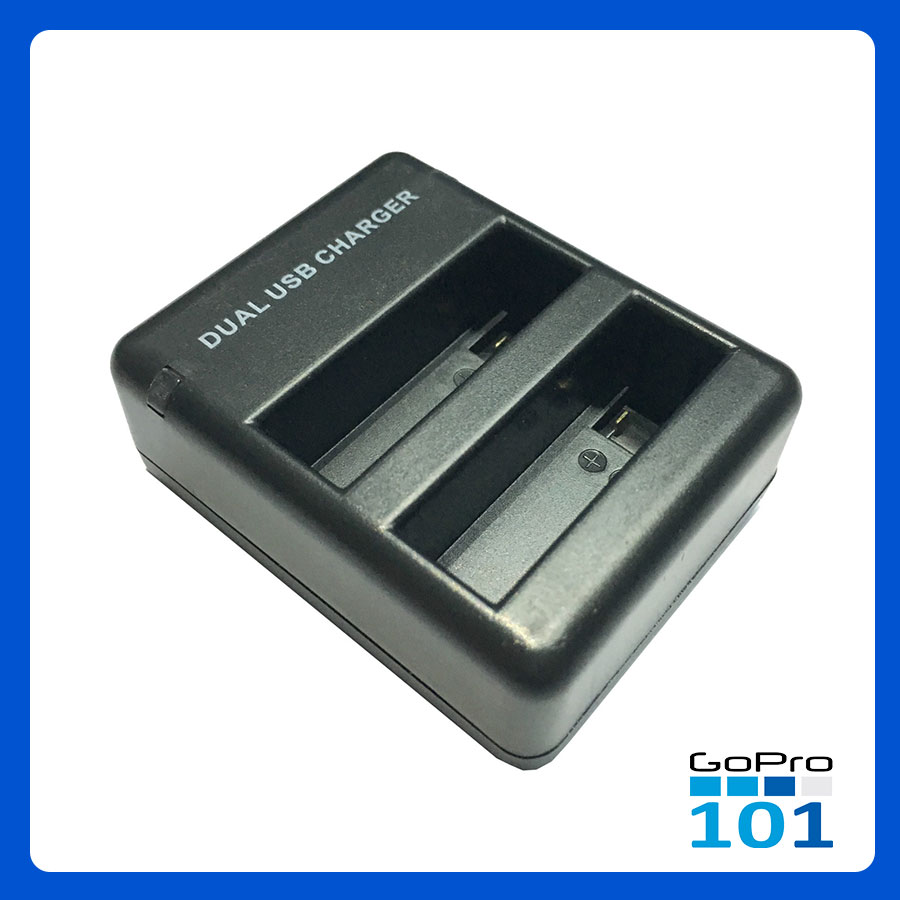 Dock sạc 2 pin gopro 4 - dual charger gopro hero 4 - gopro101