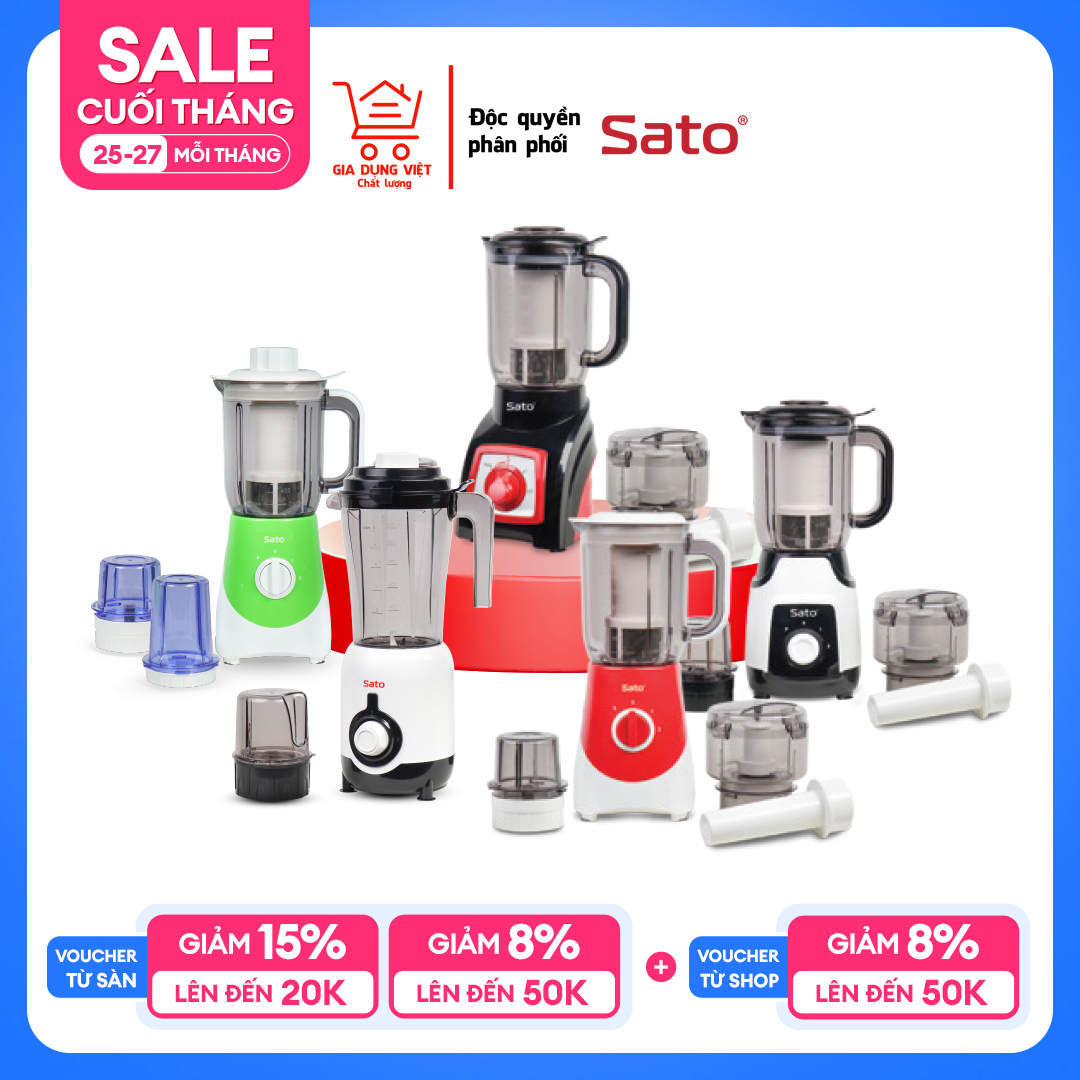 Seri máy xay xinh tố Sato
