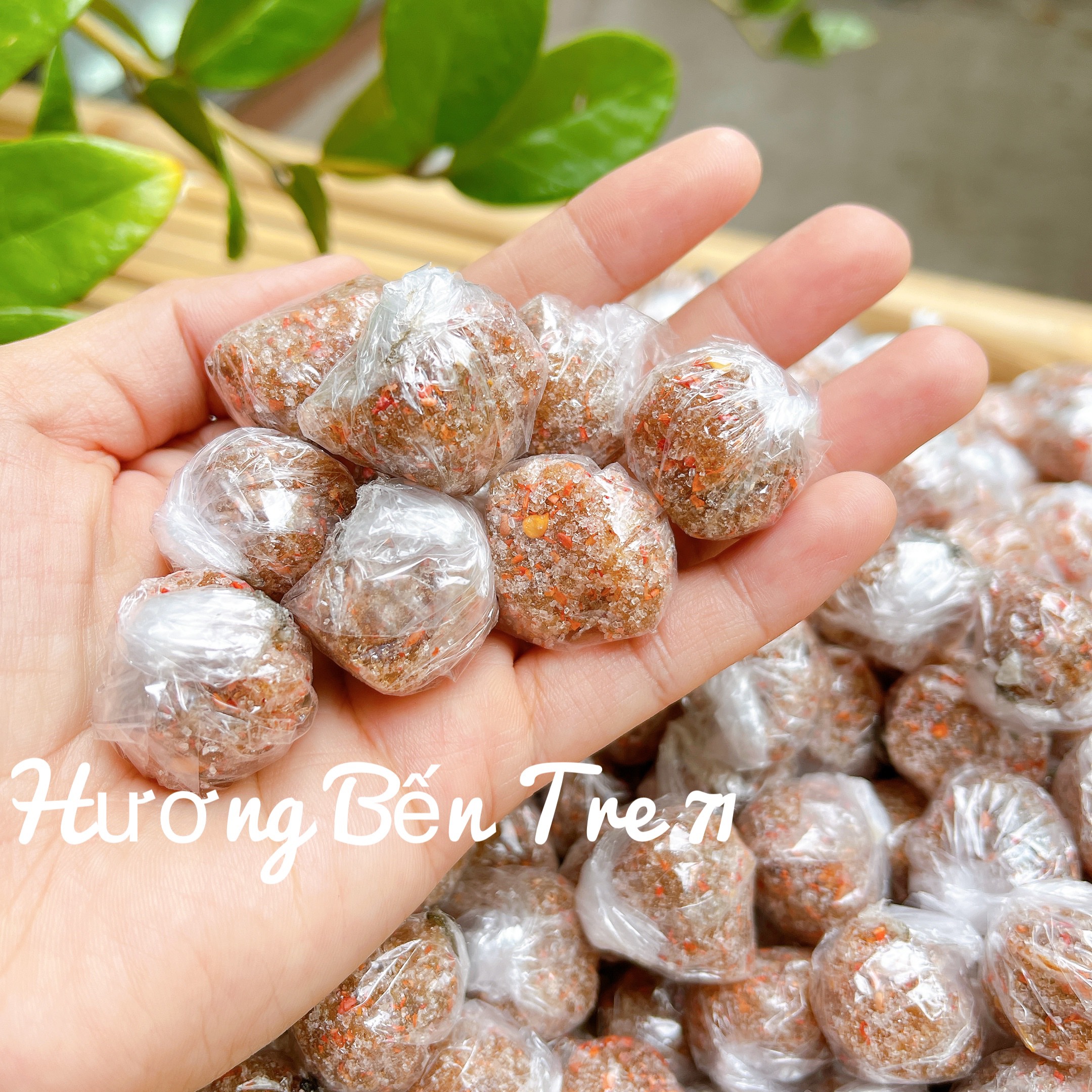 Kẹo me cay quấn tay thủ công Bến Tre - hương vị xưa - Cay ít