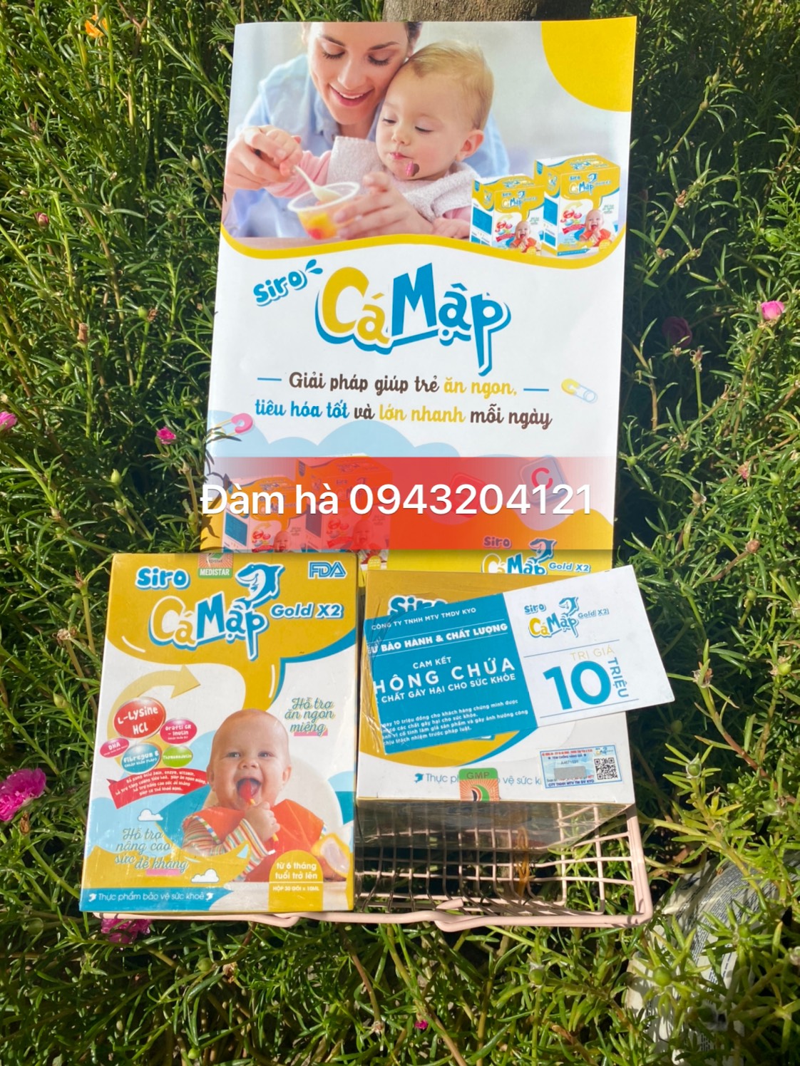 Siro cá mập gold x2 chính hãng