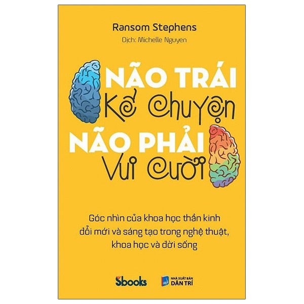 Sách - Não Trái Kể Chuyện, Não Phải Vui Cười