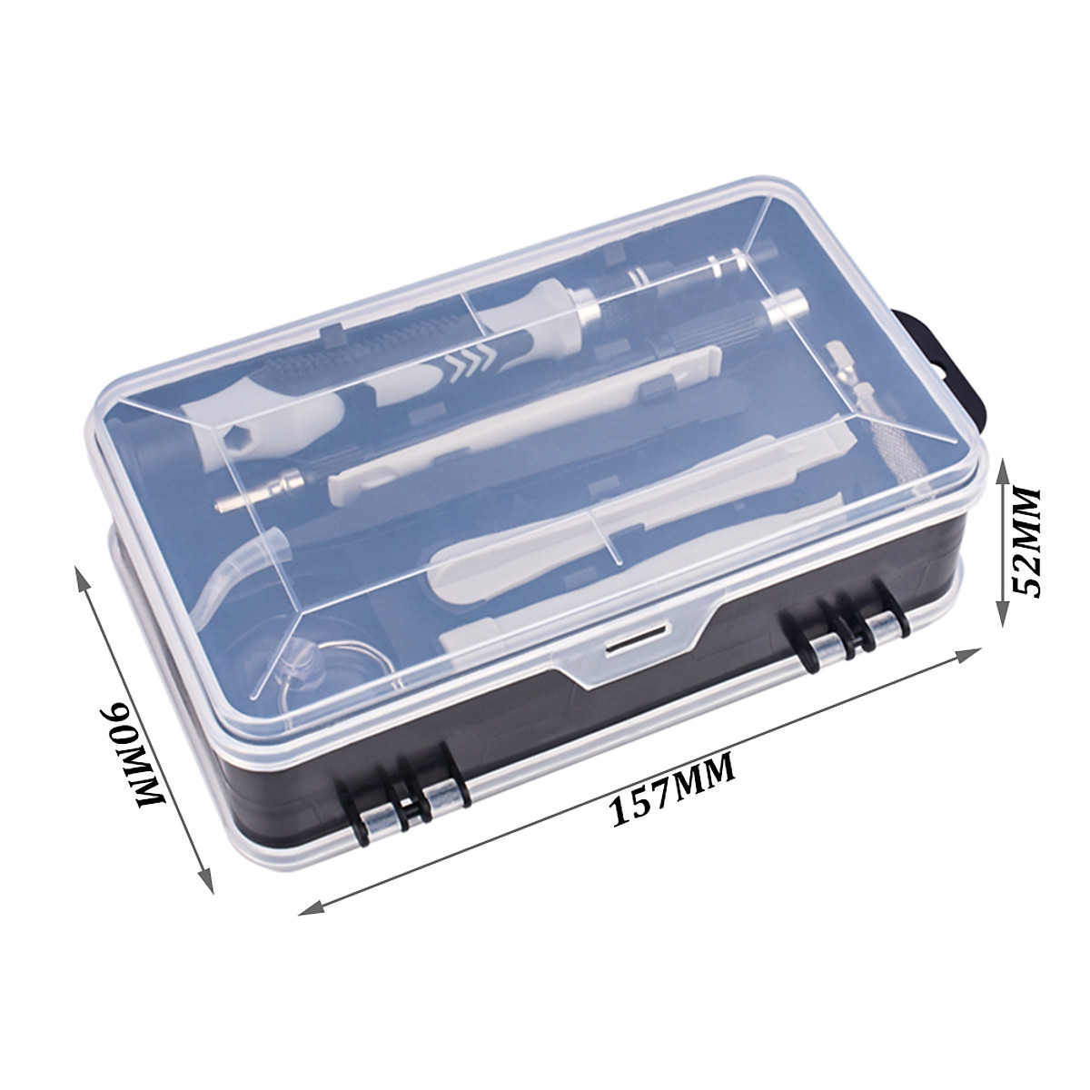 Bộ Dụng Cụ tua vít và vặn Ốc Vít Đa Năng 115 in 1 tay chống trượt đầu vặn hợp kim thép V3 cao cấp