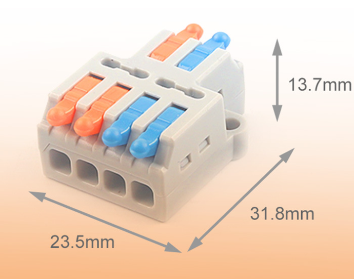 [HCM]Cút nối PCT - 2 ĐẦU VÀO 4 ĐẦU RA MỚI cứng cáp bền bỉ chiệu nhiệt cực tốt