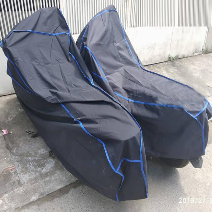 Bạt trùm xe máy chống thấm siêu bền, trùm được tất cả các đời xe máy