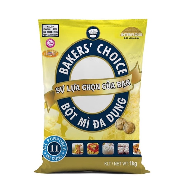 Bột mì đa dụng bakers’ choice số 11 - 1kg