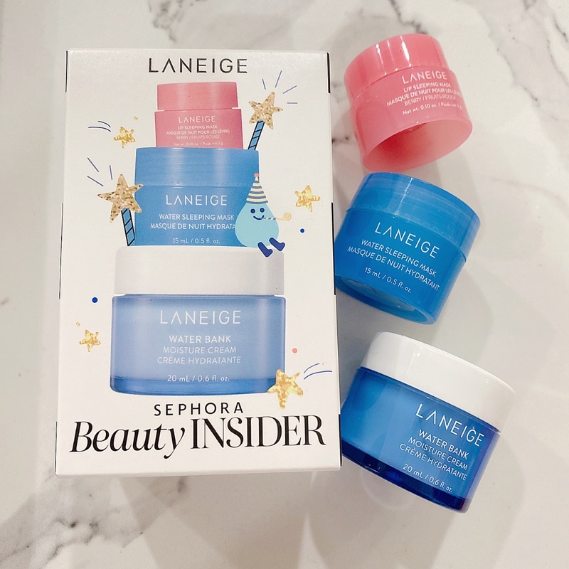 Set dưỡng da laneige 3 món fullbox