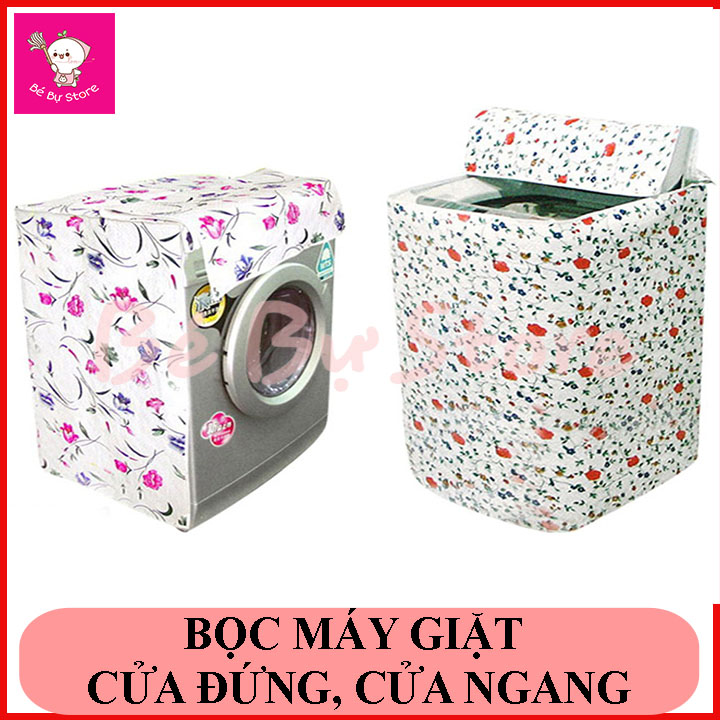 Vỏ Bọc máy giặt cửa trên loại to máy 8kg và 9kg loại dày độ bền cao áo trùm máy giặt