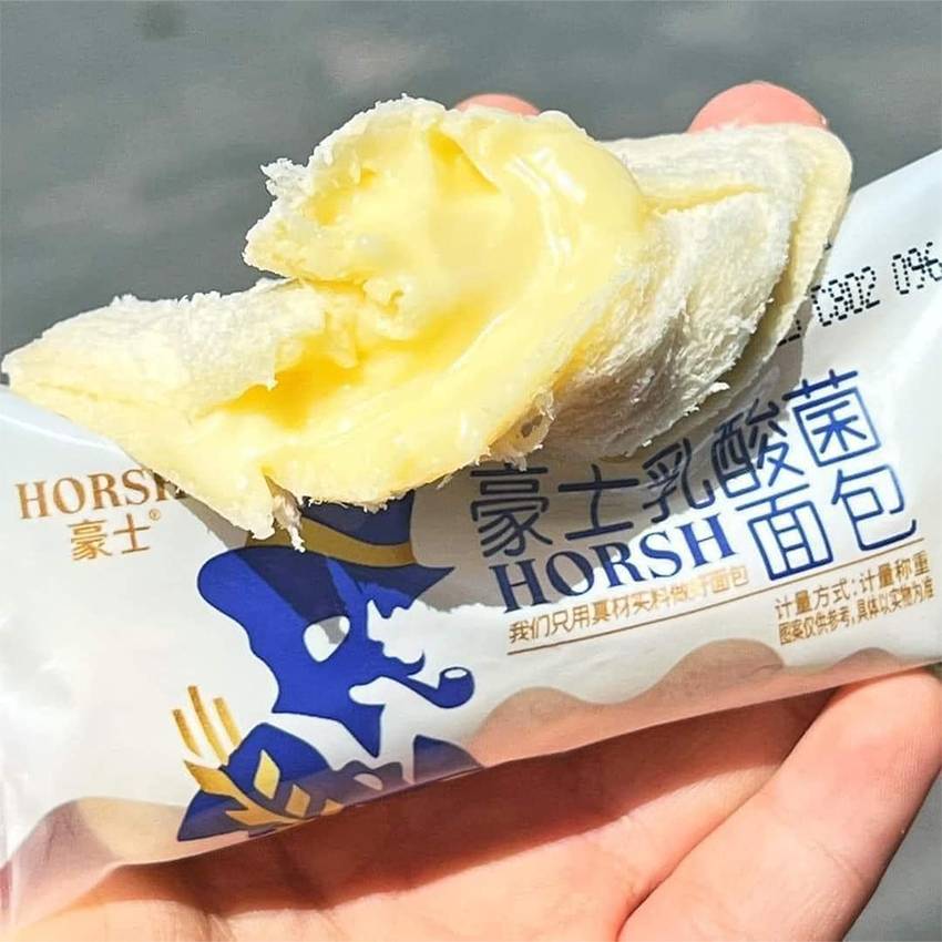 Thùng 1kg bánh sữa chua ông già horsh đài loan - b05kg - beegin food