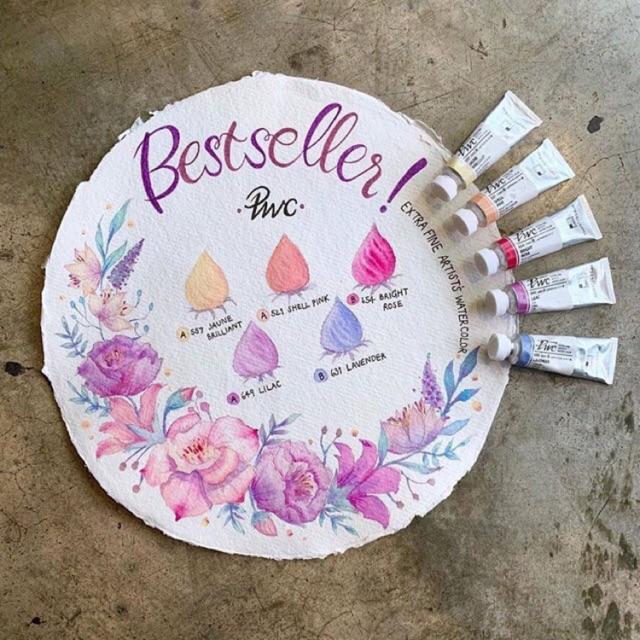 P6 Tuýp 15Ml Màu Nước Shinhan Pwc Hàn Quốc