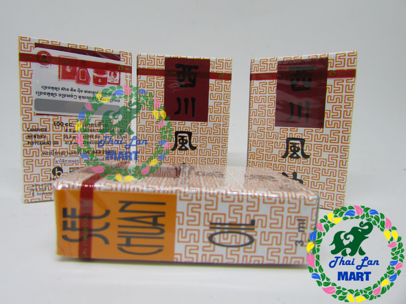 12 CHAI DẦU GIÓ SEE CHUAN NƯỚC TRẮNG CẢM CÚM NHỨC ĐẦU CHÍNH HÃNG THÁI LAN 3 ML