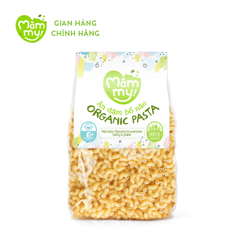 Chống hóc - nui ăn dặm hữu cơ cho bé coquilettes mămmy