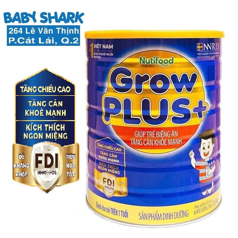 Sữa bột growplus+ trên 1 tuổi - grow plus+