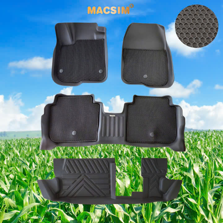 2-Layer (Sd3) Hexagonal Mesh Carpet for Honda Crv 2024+ with Super Clean Rubber Surface, Macsim Brand Giá 3,800,000 Đồng*Miễn phí vận chuyển