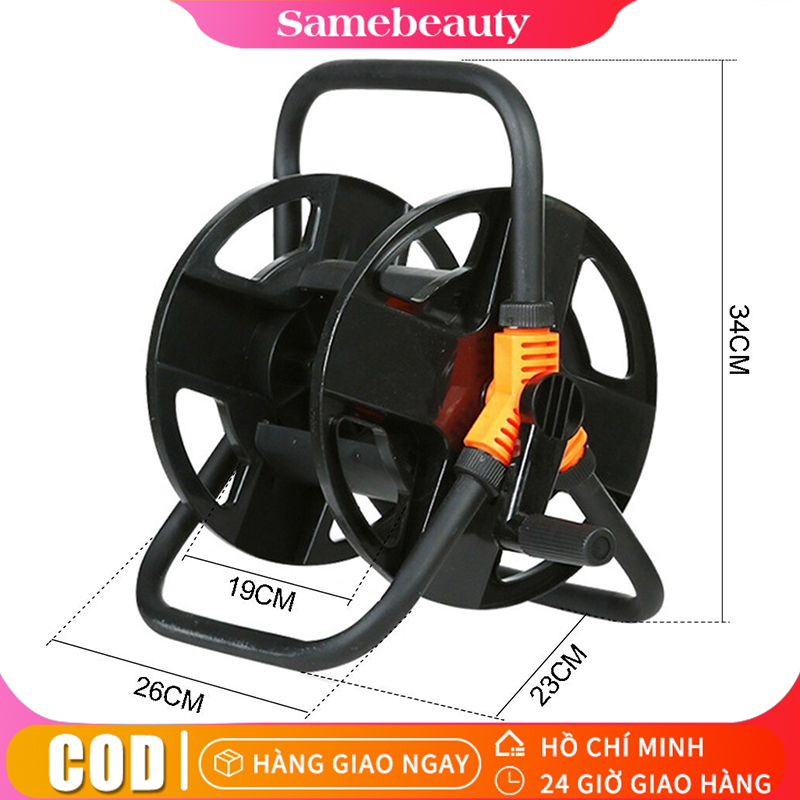 FREESHIP🎁Bộ khung rulo cuộn ống nước tưới cây từ 10 đến 35 mét dây phi 16 dạng sách tay hoặc treo tư