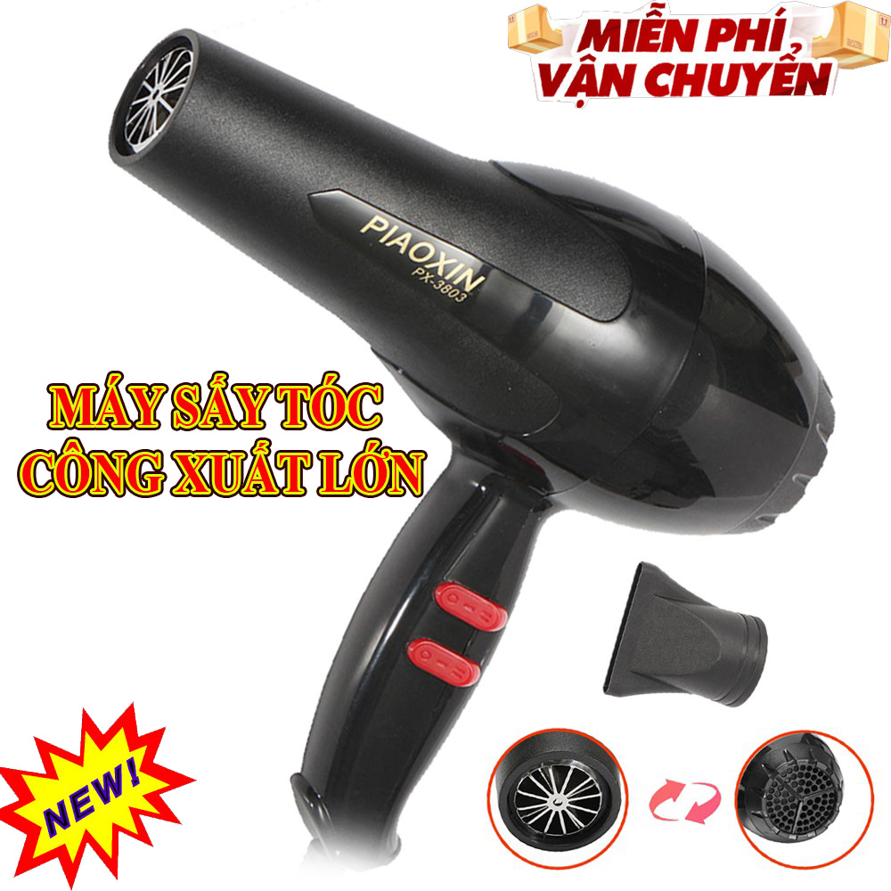 [HCM](LOẠI XỊN)Máy Sấy Tóc Tạo Kiểu 2 Chiều Nóng Lạnh Công Suất Lớnmáy sấy tóc nóng lạnh nào tốtmáy sấy tóc 2 chiều nóng lạnhMua ngay MÁY SẤY TÓC PIAOXIN 3803 thế hệ mới.(SALE SẬP SÀN)