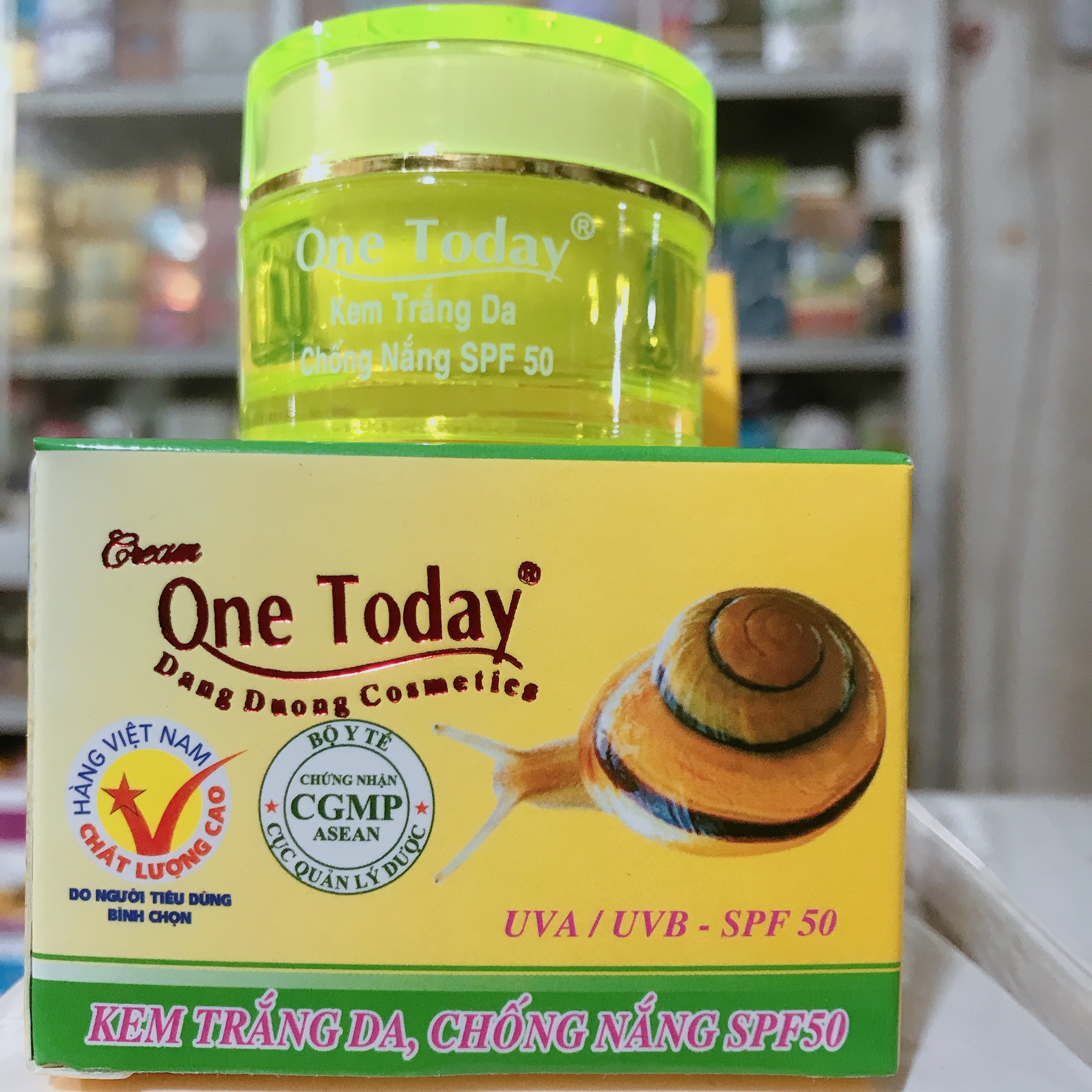 Kem ốc sên One today 10g đủ mẫu