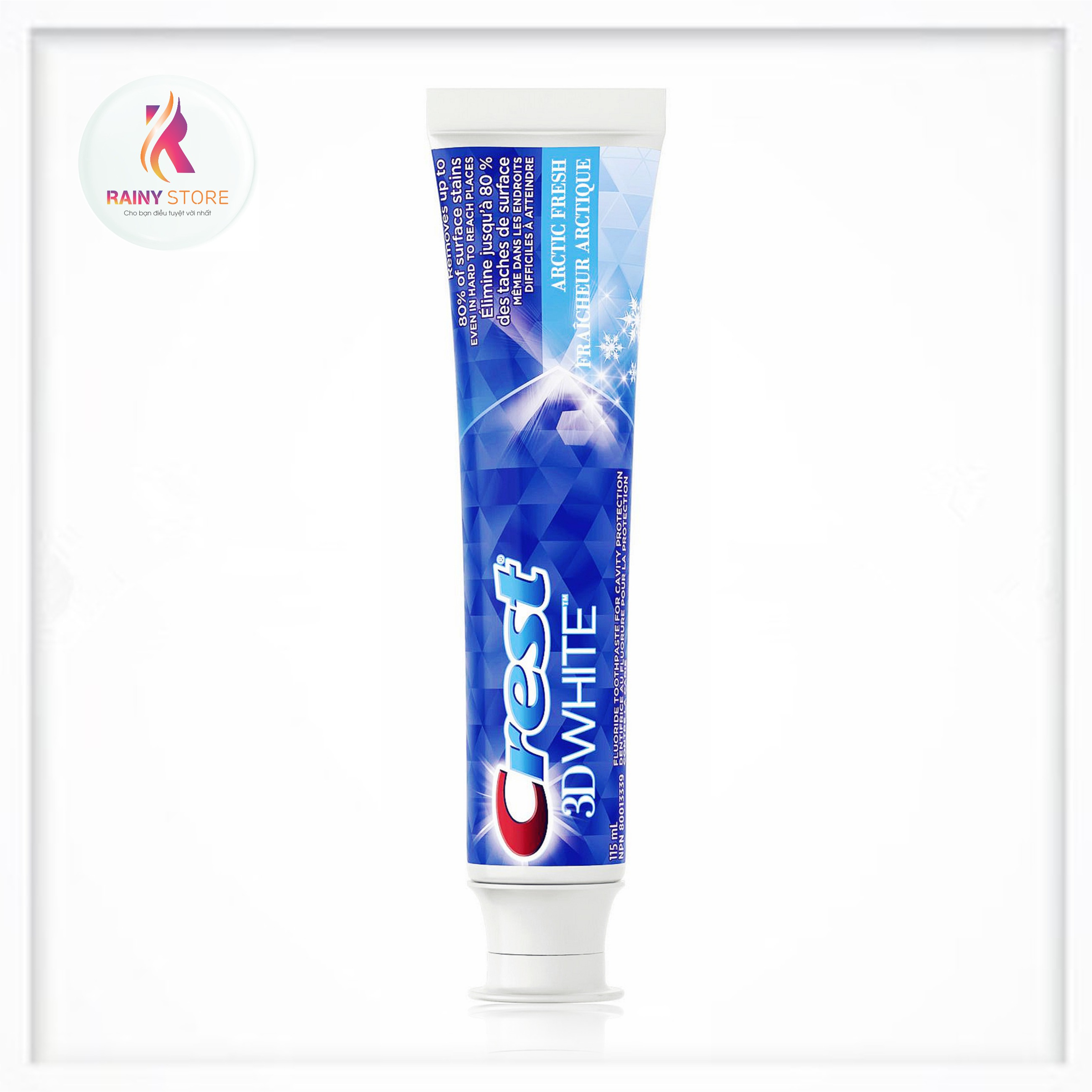 Kem đánh răng trắng sáng Crest 3D White Arctic Fresh 135ml