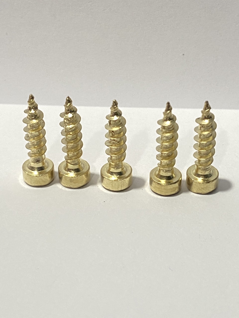 Combo 8 con vít đầu lục giác 4x15mm màu vàng đồng hàng đẹp